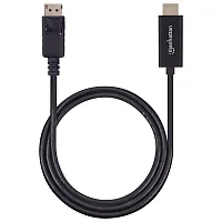 Manhattan 153195 4K @ 60 Hz Displayport To Hdmi Cable (3 Ft.)
