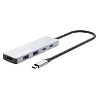 Manhattan 190411 5-In-1 Usb-C Pd Hdmi 4K Docking Station/Multiport Hub