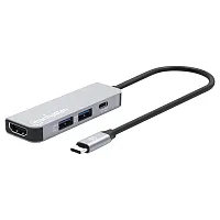 Manhattan 190428 4-In-1 Usb-C Pd Hdmi 4K Docking Station/Multiport Hub