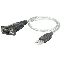 Manhattan 205146 Usb To Serial Converter, 18 In.