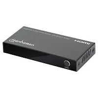Manhattan 208468 8K At 60-Hz Hdmi Splitter With Built-In Scaler For Multiple Dis