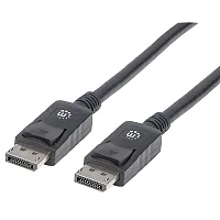 Manhattan 307116 4K At 60 Hz Displayport Monitor Cable, 6.6 Feet