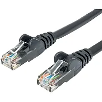 Intellinet Network Solutions 342049 Cat-6 Utp Patch Cable (3 Ft.; Black)