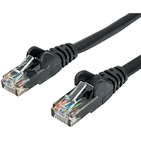 Intellinet Network Solutions 342094 Cat-6 Utp Patch Cable (25 Ft.; Black)