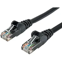Intellinet Network Solutions 342124 Cat-6 Utp Patch Cable (100 Ft.; Black)