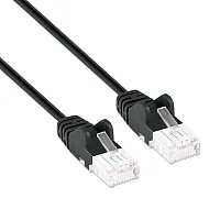 Intellinet Network Solutions 742443 Cat-6 U/Utp Slim Network Patch Cable, 1 Ft.