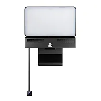 Icontact Camera Iccp01-B 4K Hd Pro Webcam With Light Panel, Retractable Arm For