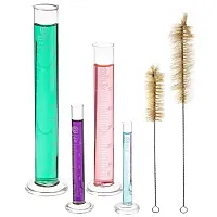 4-pack Glass Cylinders, 5-100mL ICYL-101