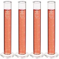 4-pack Glass Cylinders, 50mL ICYL-104