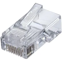 Ideal 85-372 Cat-5E Feed-Thru Rj45 Mod Plugs (100 Pk)