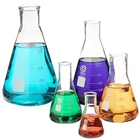 5-pack Erlenmeyer Flasks, 50-1000mL IERL-001
