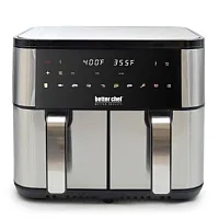 Better Chef 9 Quart Dual Basket Digital Display Air Fryer