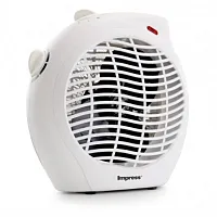 Impress Dual Setting Fan Heater with Adjustable Thermostat