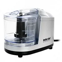 Better Chef 1.5 Cup Safety Lock Compact Chopper in Silver