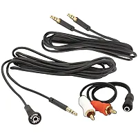 Pac Dash Mountable Aux Input Adapter 3.5Mm To Rca Adapter Includ