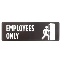 Employees Only Self-Adhesive Sign ISGN-202