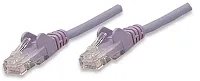 Intellinet 453462 Cat5E Boot Patch Cord 5 Ft Purple