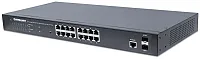 Intellinet 561341 16-Port Gigabit Ethernet Poe+ Web-Manage