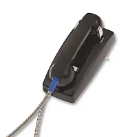 Cortelco 2554-AHCNDL-BK 255400Ahcndl Wall Phone W/Metal Cradle