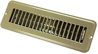 JR PRODUCTS 0228915 2 X 10 Floor Reg.Dmpr Met Brn