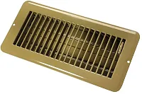 JR PRODUCTS 0229015 4 X 10 Floor Reg.Dmpr Met Brn