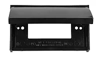 JR PRODUCTS 0512215 Gfci Outlet Cover Black