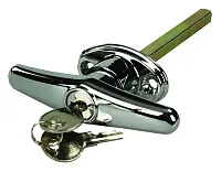 JR PRODUCTS 10885 Locking T-Handle Chrome