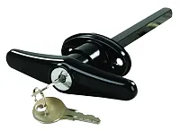 JR PRODUCTS 10985 Locking T-Handle Bk