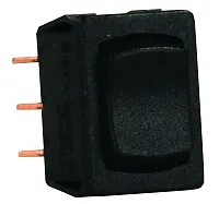 JR PRODUCTS 13335 Spdt Mini On/Off/On Sw Bk