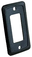 JR PRODUCTS 13935 Furn Switch Face Plt Blk