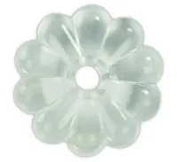 JR PRODUCTS 20465 Plastic Rosettes Clear