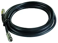 JR PRODUCTS 47965 12&#039; Rg6 Coax W/Comprn End