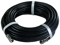 JR PRODUCTS 47985 50&#039; Rg6 Coax W/Comprn End