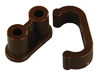 JR PRODUCTS 70195 Cab Barel Ctch W/Nyln Clp