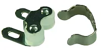JR PRODUCTS 70225 Dbl Roler Cab Catch W/Clp