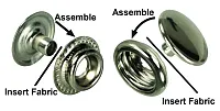 JR PRODUCTS 81575 Fabric-To-Fabric Snap Kit