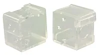 JR PRODUCTS 81915 Mini Blind Brackets Clear