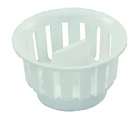 JR PRODUCTS 95045 Screw-In Basket Wht