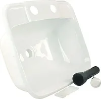 JR PRODUCTS 95351 Molded Sink White