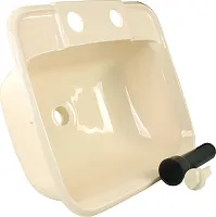 JR PRODUCTS 95361 Molded Sink Parchment