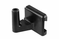 JR PRODUCTS QQHKBKA Exterior Shower Head Bracket Bk