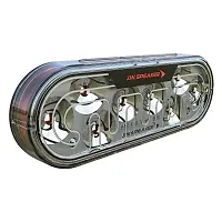 JW SPEAKER 0346701 274-12/24V S/T/T Red Htd Oval Dot