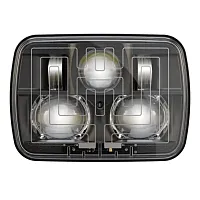 JW SPEAKER 0554481 8910-Ev2 12/24V Dot/Ece Rht Htd Blk