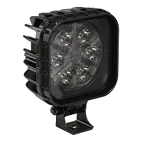 JW SPEAKER 1300181 832F-12/24V Worklamp Black Flood Pc