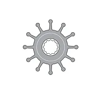 JOHNSON PUMP 091027BT Impeller Kit F5 Neoprene