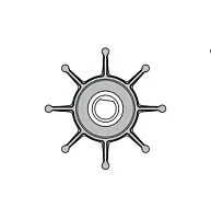 JOHNSON PUMP 09843S9 Impeller Kit F3 Nitrile