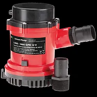 JOHNSON PUMP 1600400 Hd Bilge Pmp 1600 Gph 12V No Swit