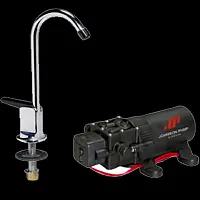 JOHNSON PUMP 61123 Faucet/1.1Gph Pump Combo 12V