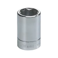Williams 1/2&quot; Socket 3/8&quot; Drive - 8 Point