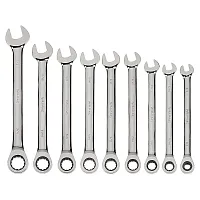 Williams Sae Ratcheting Combination Wrench Set (9-Piece)